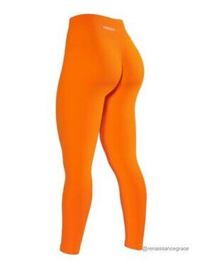 Seamless Workout Leggings High Waist Tummy Control Squat Proof 7/8 Ankle